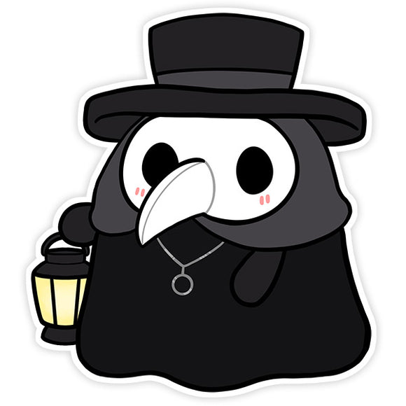 Squishable Doctor Plague Heavy-Duty Sticker