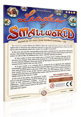 Small World: Leaders of Small World Expansion