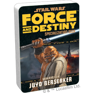 Star Wars: Force and Destiny: Juyo Berserker Specialization Deck