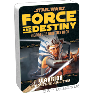 Star Wars: Force and Destiny: Warrior Signature Abilities Deck