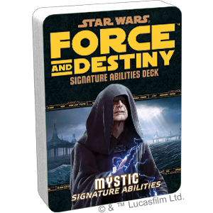 Star Wars: Force and Destiny: Mystic Signature Abilities Deck