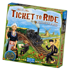 Ticket to Ride: Nederland Map Col 4