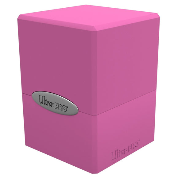 Deck Box: Satin Cube - Hot Pink