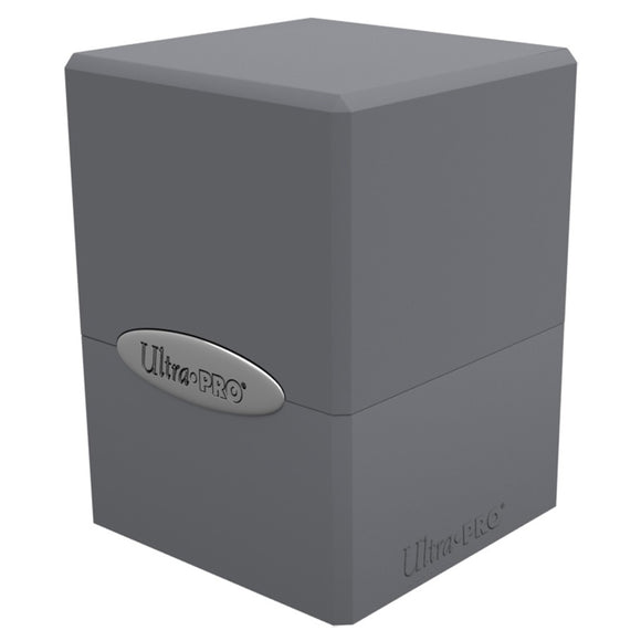 Deck Box: Satin Cube - Smoke Grey