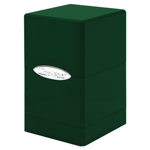 Deck Box: Satin Tower - Hi-Gloss Emerald Green