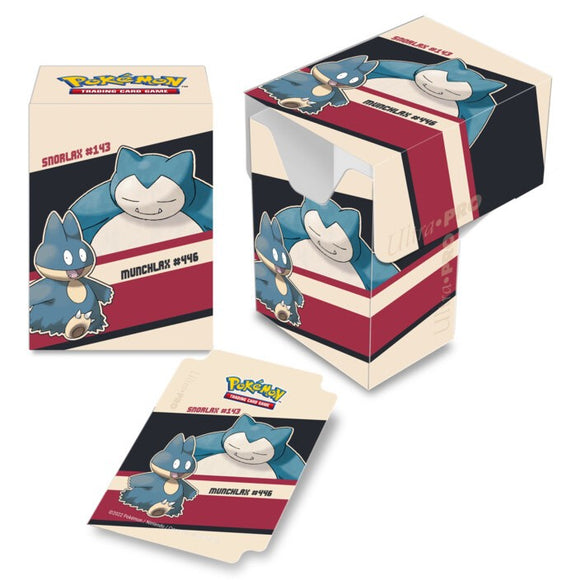 Pokemon Deck Box: Snorlax & Munchlax