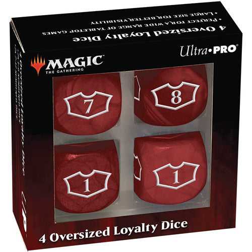 Magic the Gathering: Deluxe 22mm Mountain Loyalty Dice Set