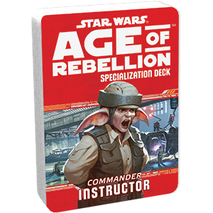 Star Wars: Age of Rebellion: Instructor Specialization Deck