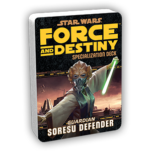 Star Wars: Force and Destiny: Soresu Defender Specialization Deck