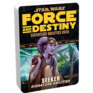 Star Wars: Force and Destiny: Seeker Signature Abilities Deck
