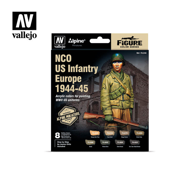 Figure Color Series: NCO US Infantry Europe 1944-45