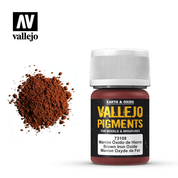 Vallejo Pigments: Brown Iron Oxide