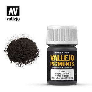 Vallejo Pigments: Carbon Black (Smoke Black)