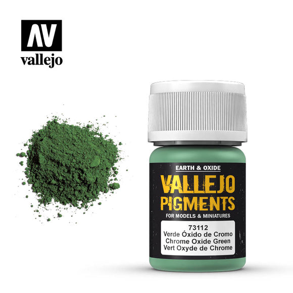 Vallejo Pigments: Chrome Oxide Green
