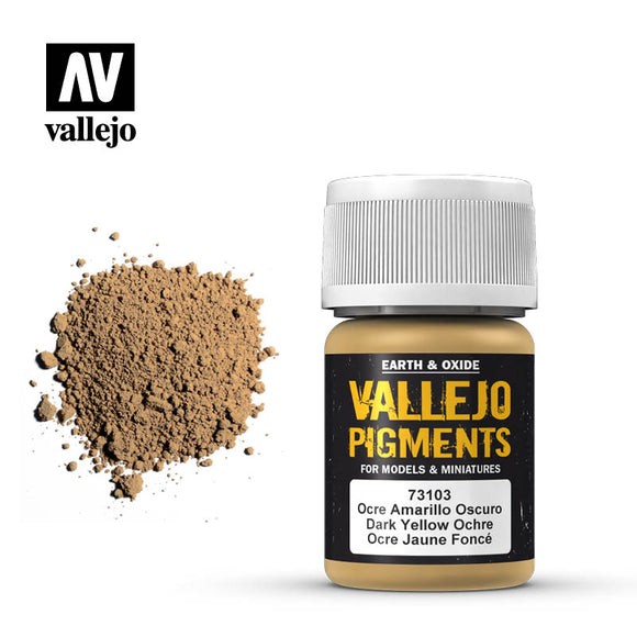 Vallejo Pigments: Dark Yellow Ocre
