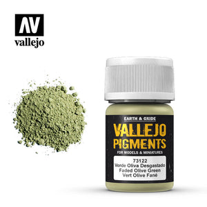 Vallejo Pigments: Faded Olive Green