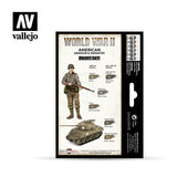 Model Color: WWII Paint Set - American Armour & Infantry