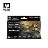 Model Color: WWII Paint Set - American Armour & Infantry