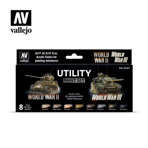 Model Color: Utility Paint Set WWII & WWIII