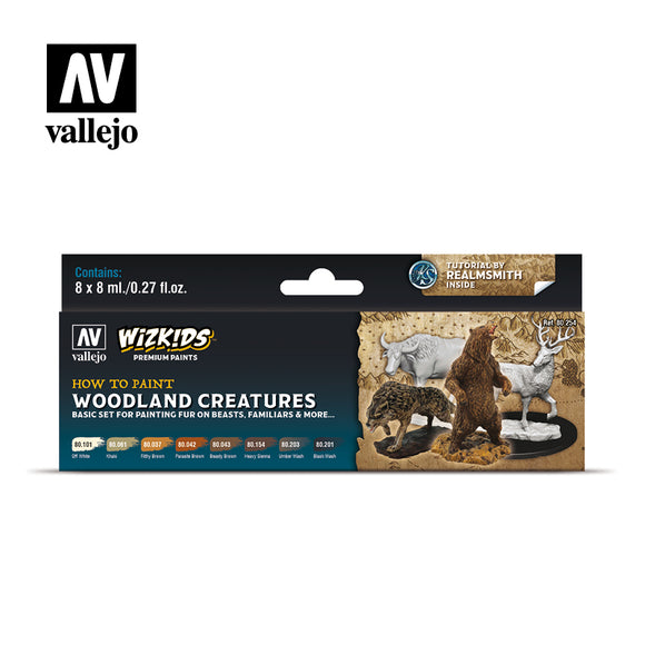 Wizkids Premium Paint Set: Woodland Creatures