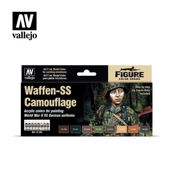 Model Color Set: Waffen-SS Camouflage Set (8)