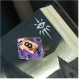 Warlock's Eldrich Tome Class RPG Dice Set