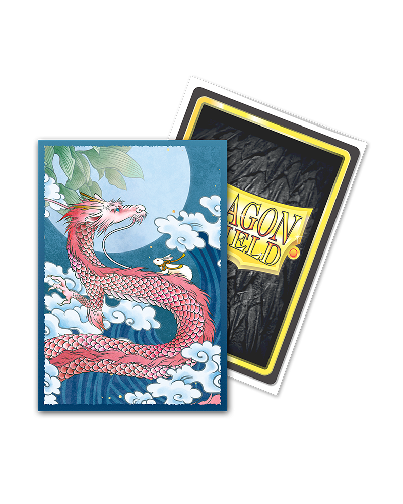 Dragon Shield Card Sleeves: Brushed Art - Water Rabbit 2023  Little Shop  of Magic