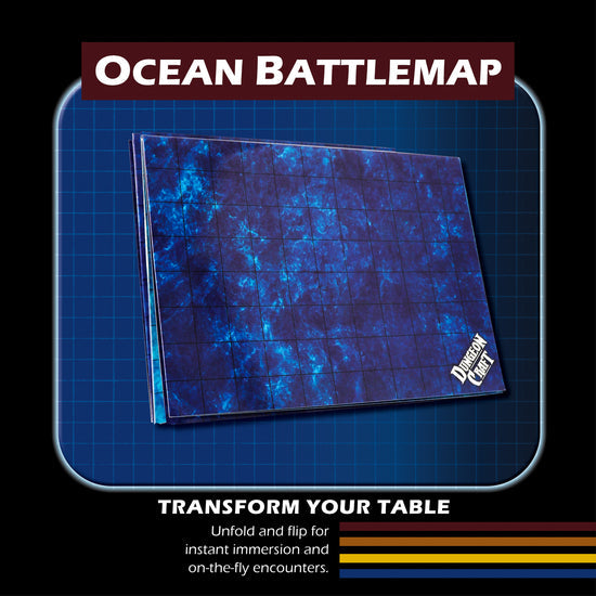 Dungeon Craft: Battle Maps - Ocean Pack