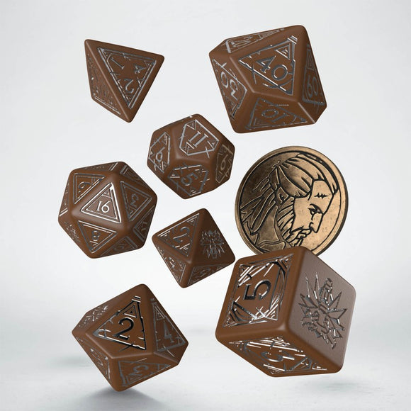 The Witcher Dice Set: Geralt - Roach's Companion (7 + coin)