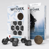 The Witcher Dice Set: Yennefer - The Obsidian Star (7 + coin)