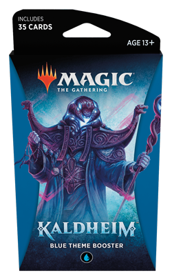 Magic: the Gathering - Kaldheim Theme Booster Pack or Box - Blue