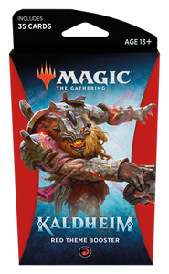 Magic: the Gathering - Kaldheim Theme Booster Pack or Box - Red