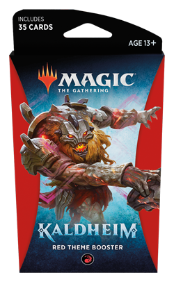 Magic: the Gathering - Kaldheim Theme Booster Pack or Box - Red