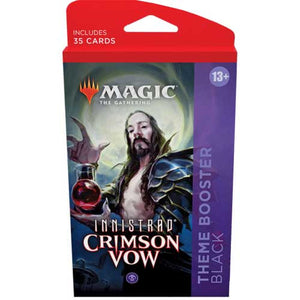 Magic: the Gathering - Crimson Vow Theme Booster Pack - Black