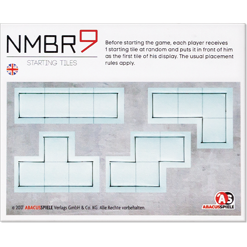 NMBR 9: Starting Tiles Mini Expansion