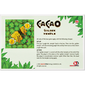 Cacao: Golden Temple Mini Expansion