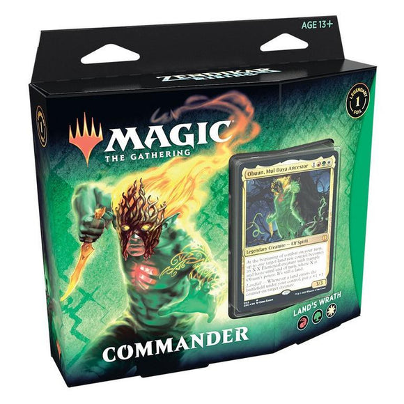 Magic: the Gathering - Zendikar Rising Commander Deck: Land's Wrath