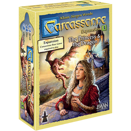 Carcassonne: Expansion 3 - The Princess & The Dragon