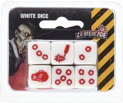 Zombicide: White Dice Pack